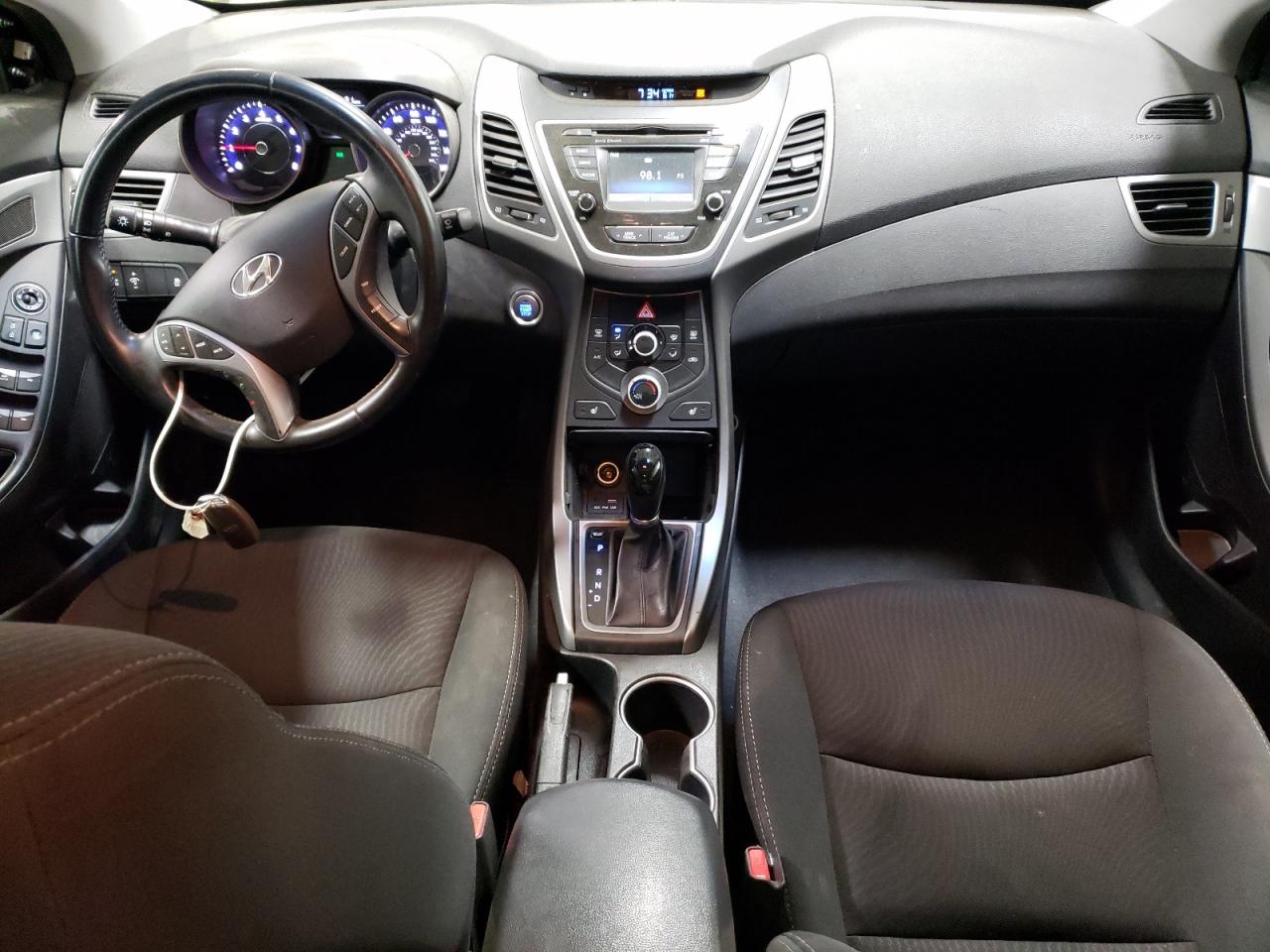 2016 Hyundai Elantra VIN 5NPDH4AE1GH679740 Copart auction photo, side damage thumbnail 8