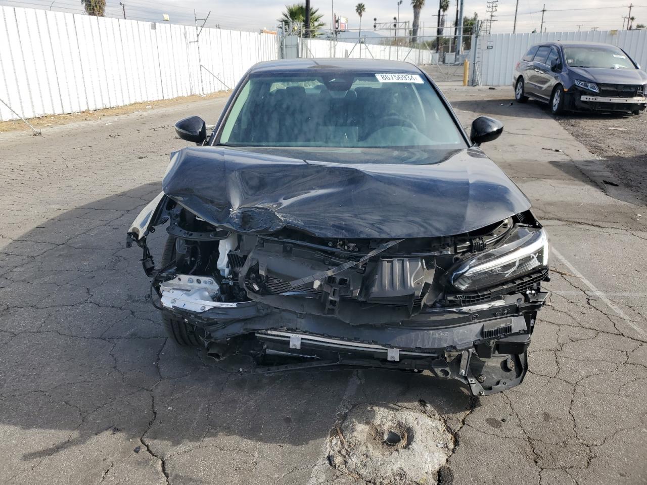 2024 Honda Civic VIN 2HGFE2F21RH520508 Copart auction photo, front end / minor dent/scratches damage thumbnail 5