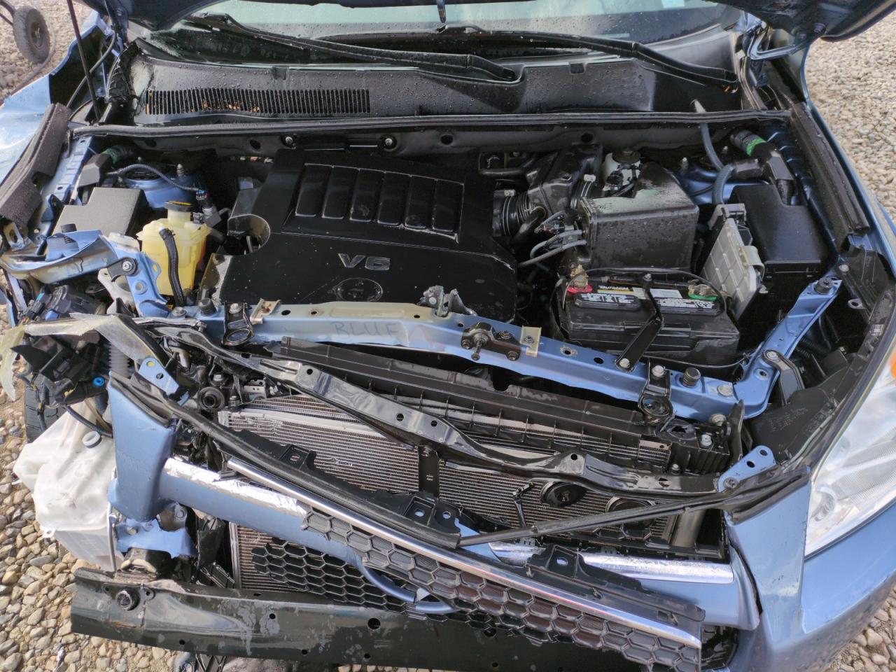 2012 Toyota RAV 4 VIN 2T3DK4DV0CW067951 Copart auction photo, front end damage thumbnail 11