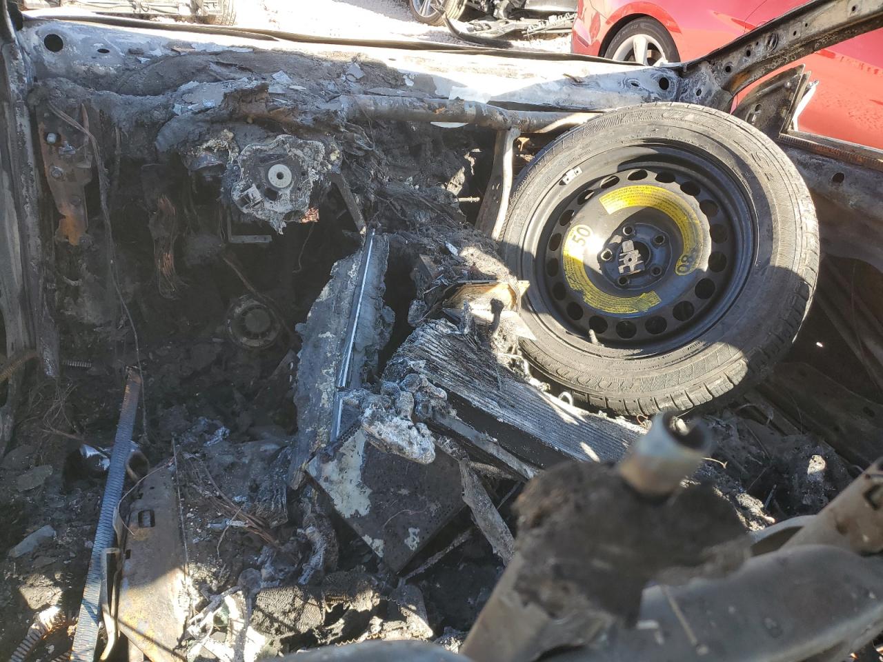 2013 Volkswagen Passat CC VIN WVWBP7AN3DE528812 Copart auction photo, burn damage thumbnail 8