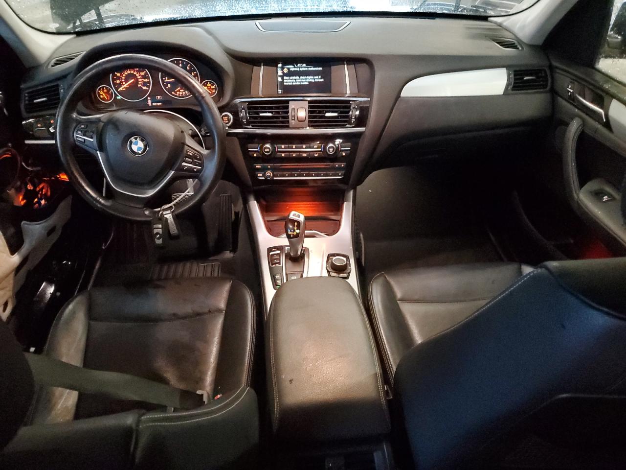 2017 BMW X3 VIN 5UXWX7C51H0S19646 Copart auction photo, side damage thumbnail 8