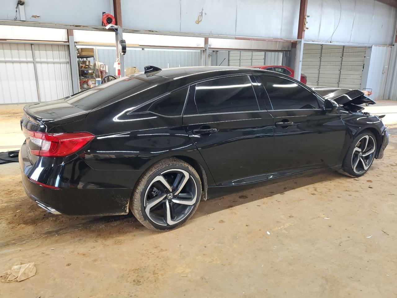 2022 Honda Accord VIN 1HGCV1F32NA064131 Copart auction photo, front end damage thumbnail 3