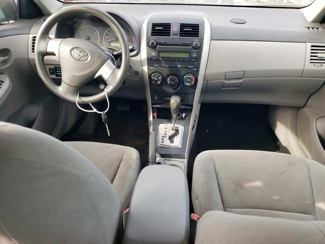 2010 Toyota Corolla VIN 1NXBU4EE0AZ346953 Copart auction photo, front end / side damage thumbnail 8