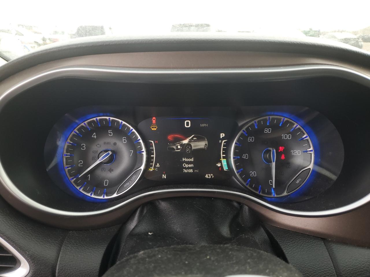 2018 Chrysler Pacifica VIN 2C4RC1EG8JR315016 Copart auction photo, front end damage thumbnail 9