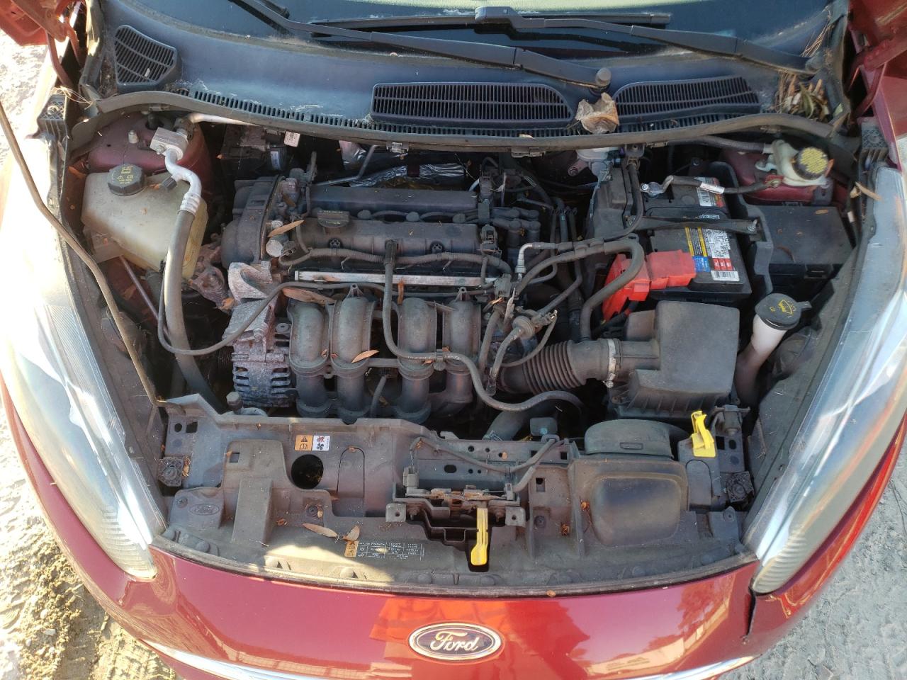 2014 Ford Fiesta VIN 3FADP4BJ0EM189575 Copart auction photo, minor dent/scratches damage thumbnail 11