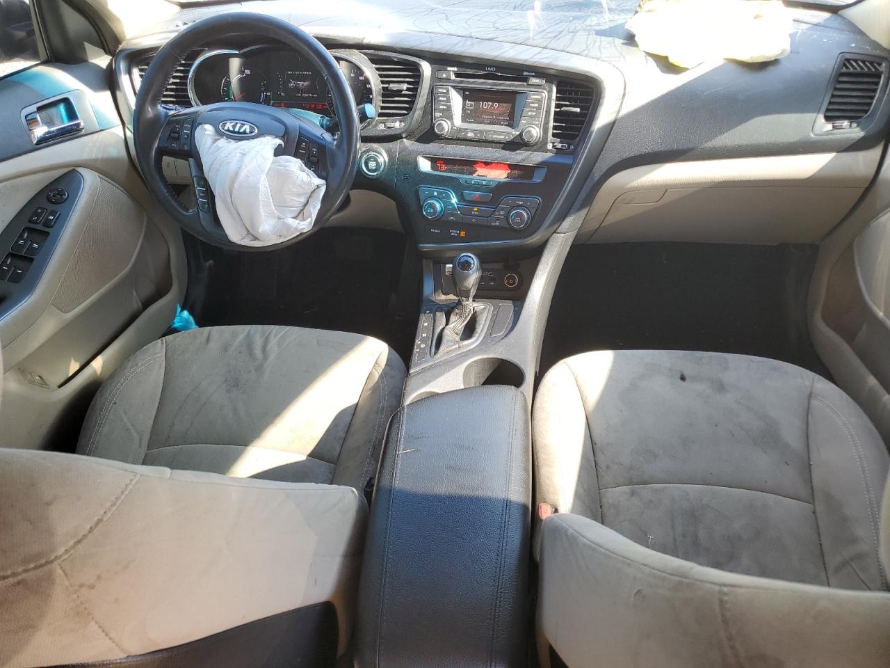 2013 KIA Optima VIN KNAGM4AD0D5052150 Copart auction photo, front end / minor dent/scratches damage thumbnail 8