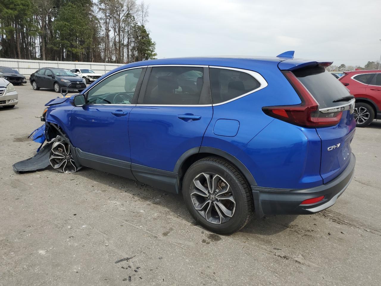 2020 Honda CR-V VIN 7FARW2H84LE017499 Copart auction photo, front end damage thumbnail 2