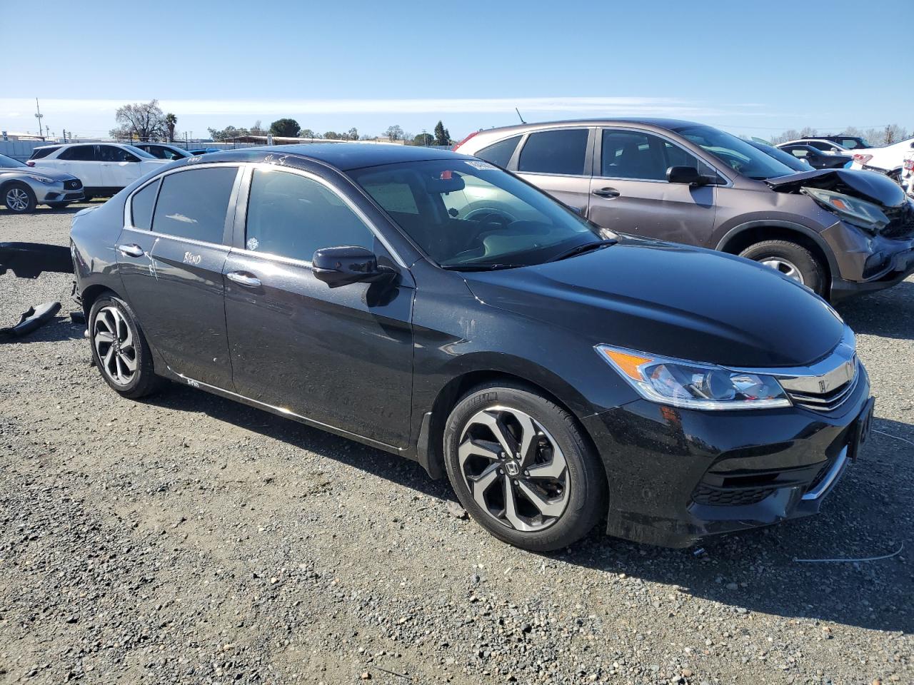 2017 Honda Accord VIN 1HGCR2F77HA034818 Copart auction photo, rear end damage thumbnail 4