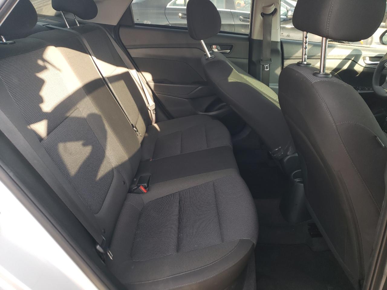 2022 Hyundai Accent VIN 3KPC24A63NE187136 Copart auction photo, side damage thumbnail 10