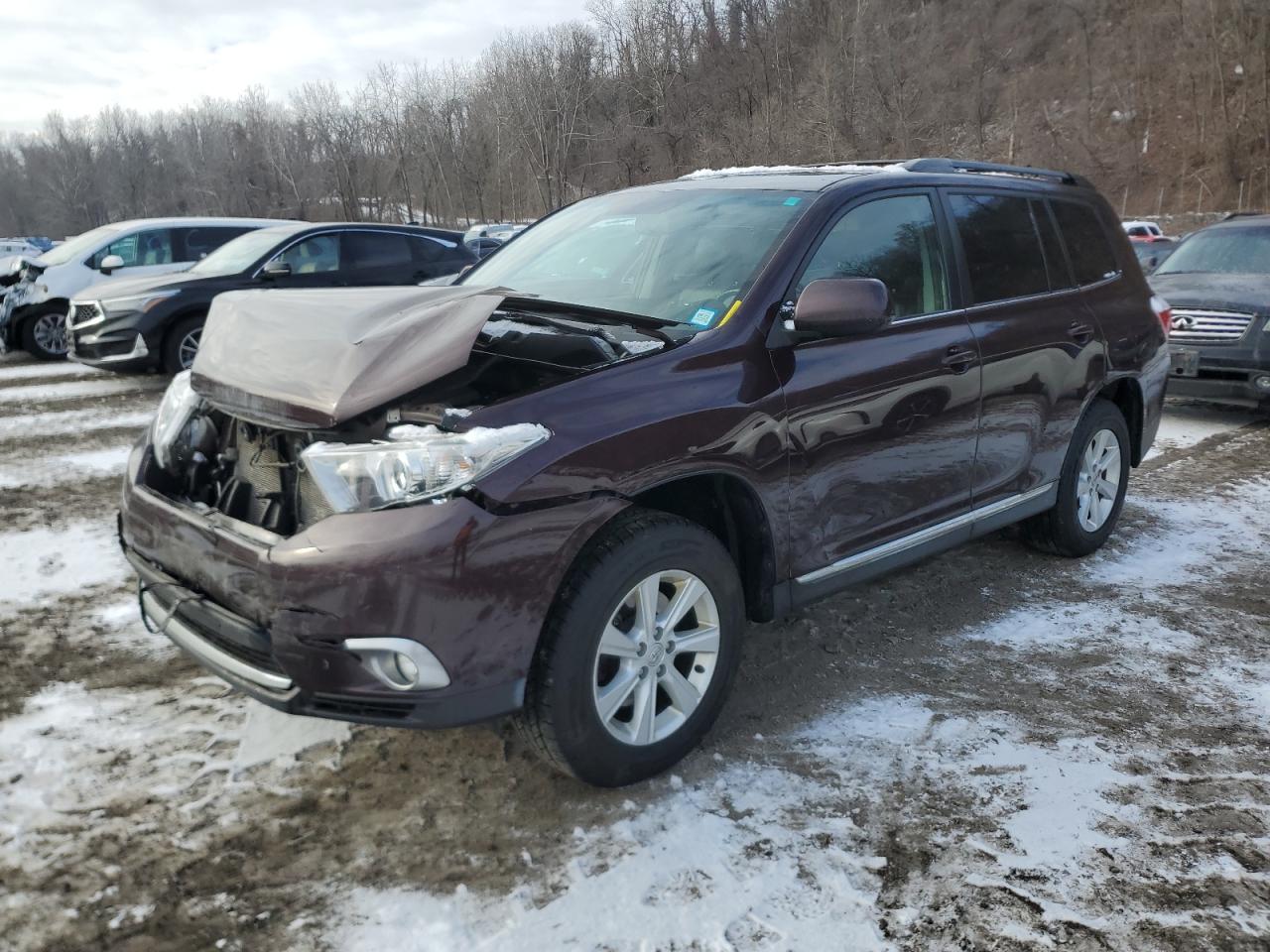 2011 Toyota Highlander VIN 5TDBK3EH8BS070087