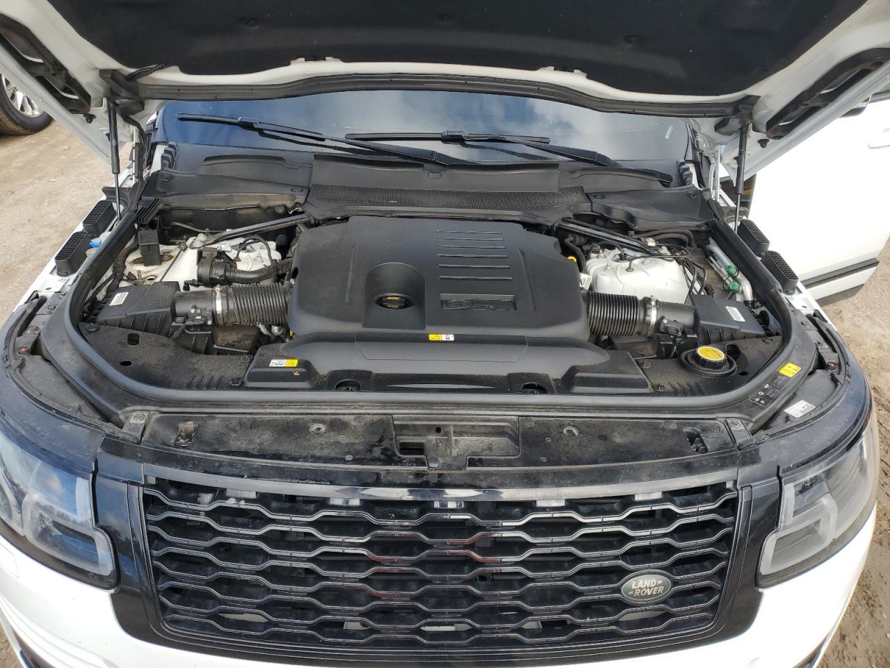 2020 Land Rover Range Rover VIN SALGS2RU3LA572391 Copart auction photo, rear end / undercarriage damage thumbnail 13