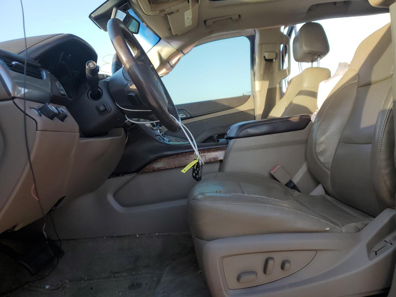 2015 Chevrolet Suburban VIN 1GNSKKKC6FR193417 Copart auction photo, all over damage thumbnail 7