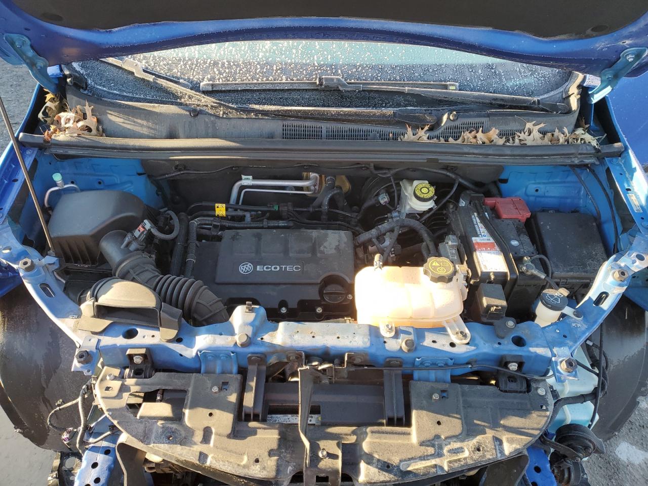 2014 Buick Encore VIN KL4CJDSB3EB684290 Copart auction photo, front end / minor dent/scratches damage thumbnail 11