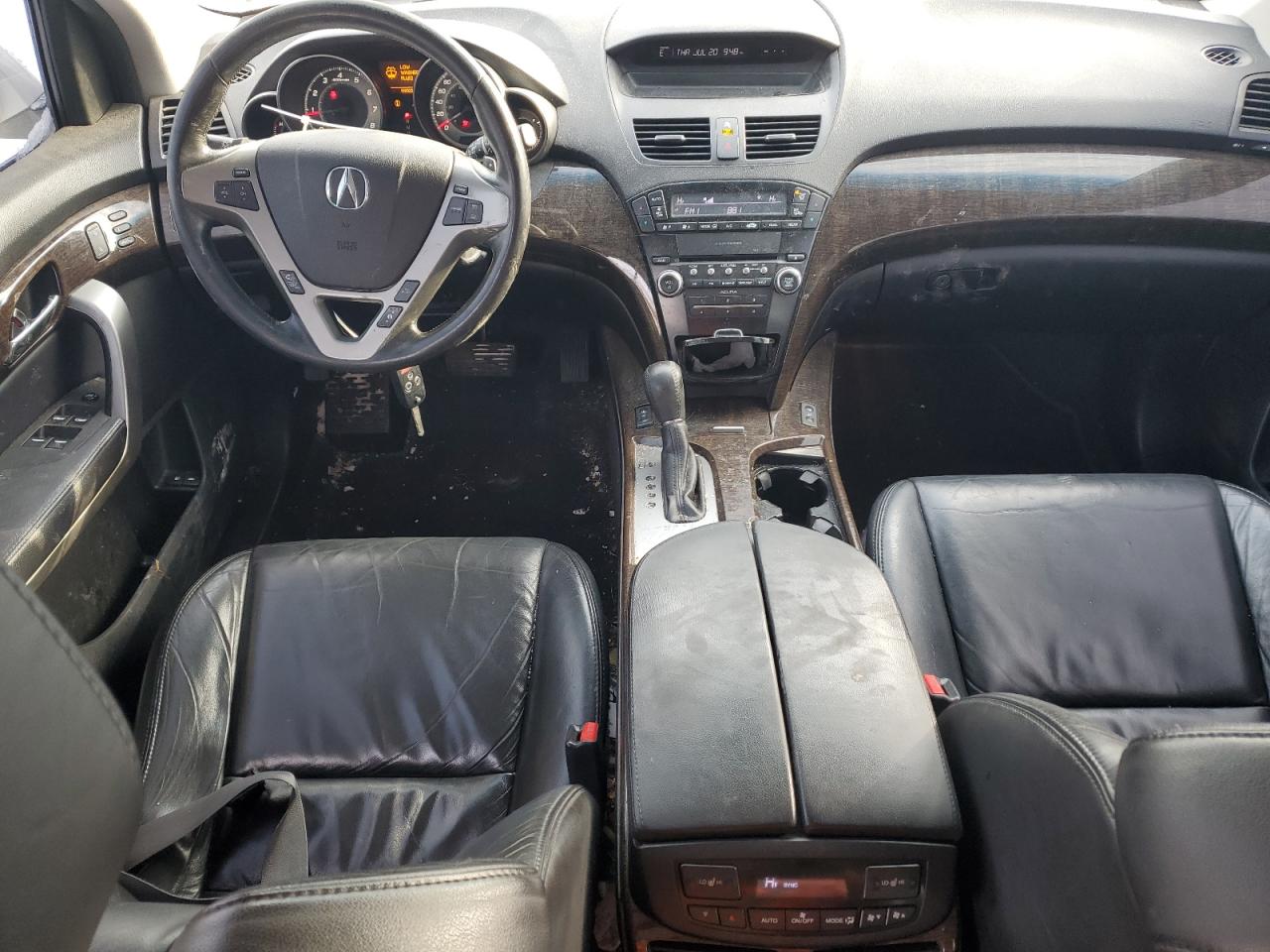 2012 Acura MDX VIN 2HNYD2H27CH001830 Copart auction photo, front end damage thumbnail 8