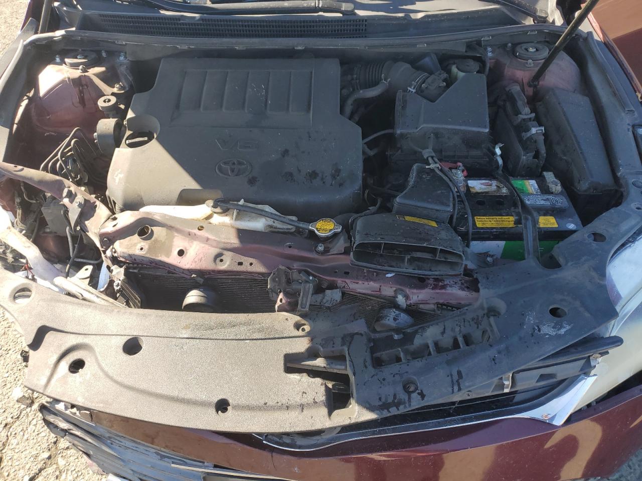 2014 Toyota Avalon VIN 4T1BK1EB9EU123830 Copart auction photo, front end / side damage thumbnail 11
