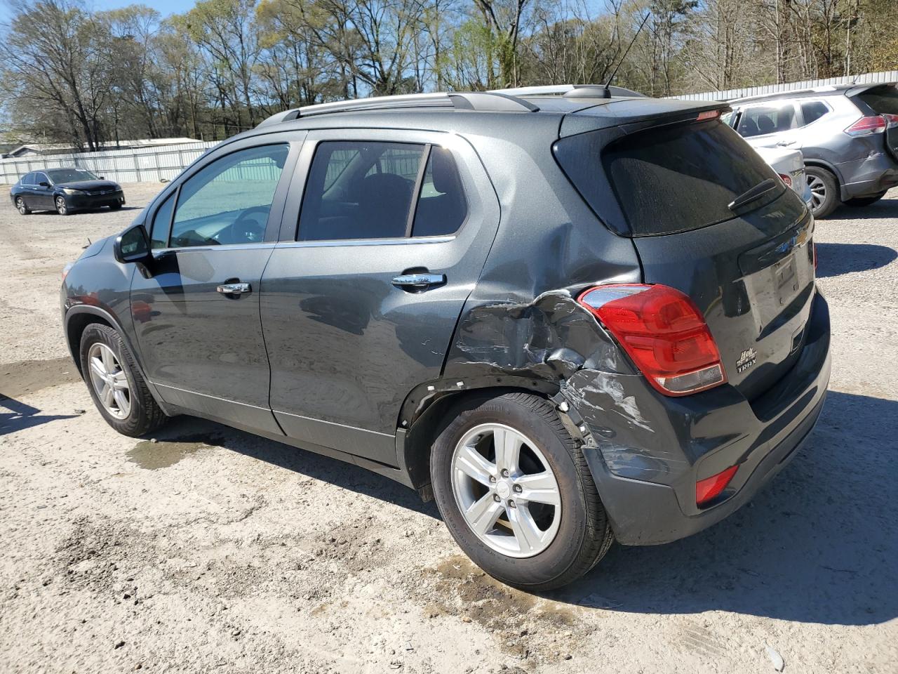 2017 Chevrolet Trax VIN 3GNCJLSBXHL159334 Copart auction photo, rear end damage thumbnail 2