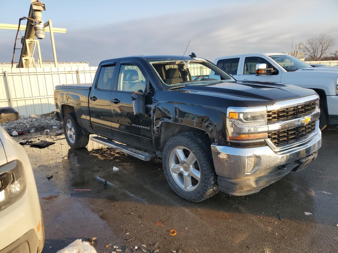 2016 Chevrolet Silverado VIN 1GCVKREC0GZ170761 Copart auction photo, all over damage thumbnail 4