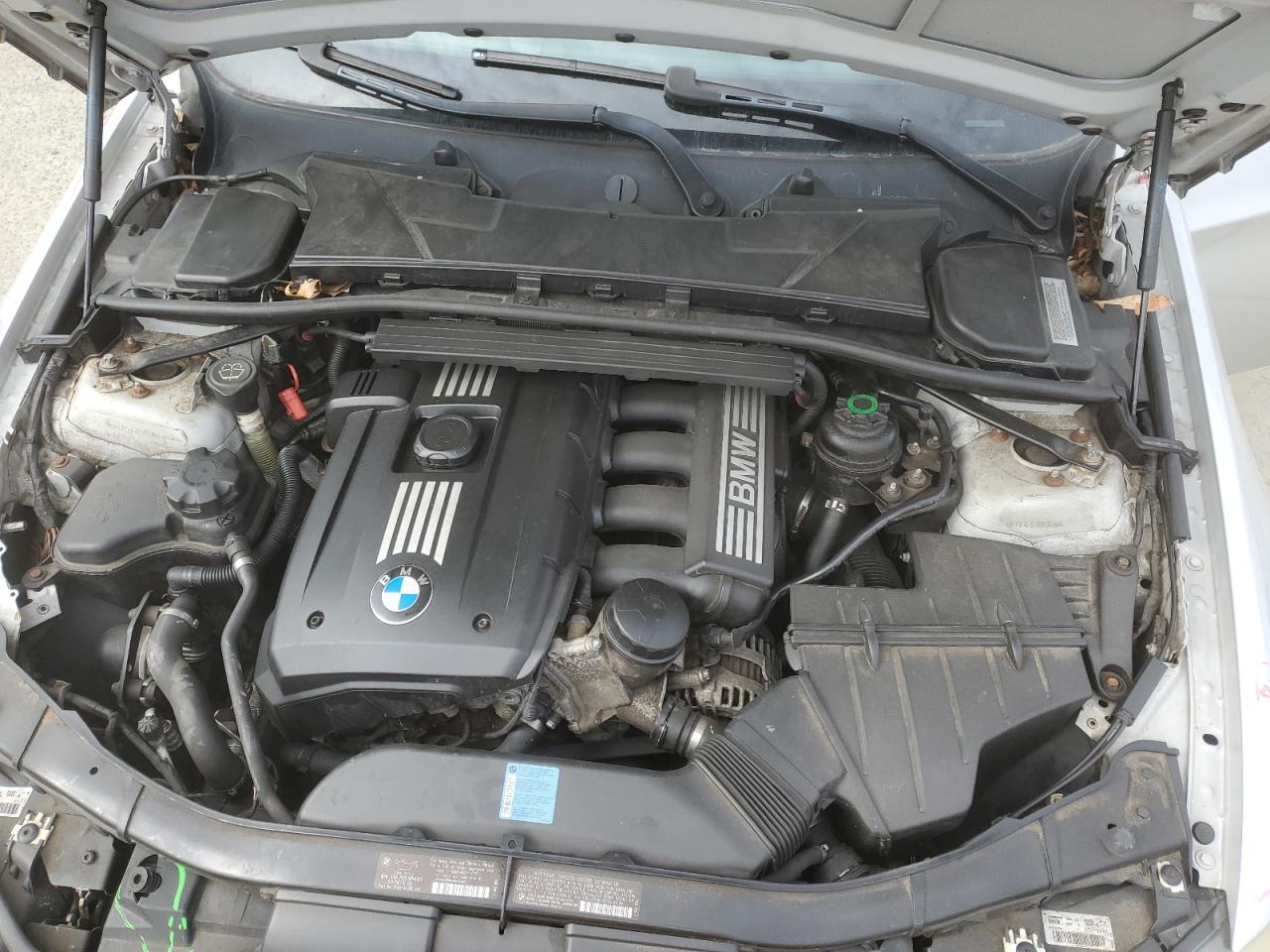 2009 BMW 3er VIN WBAPK535X9A510230 Copart auction photo, front end damage thumbnail 11
