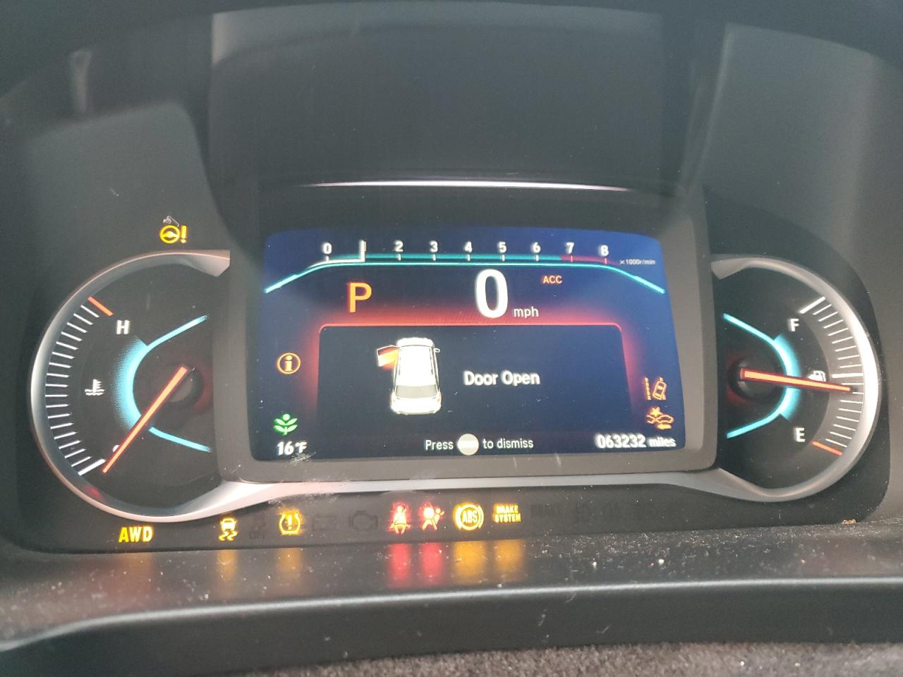 2021 Honda Passport VIN 5FNYF8H96MB007268 Copart auction photo, all over damage thumbnail 9