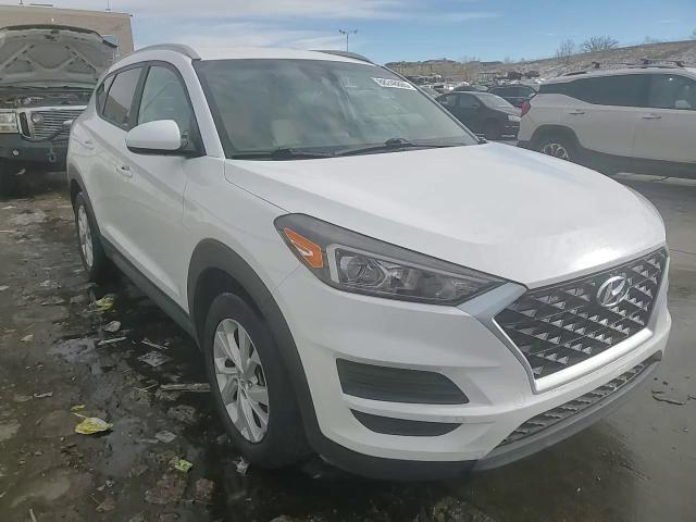 2019 Hyundai Tucson VIN KM8J3CA40KU075030 Copart auction photo, front end / side damage thumbnail 14