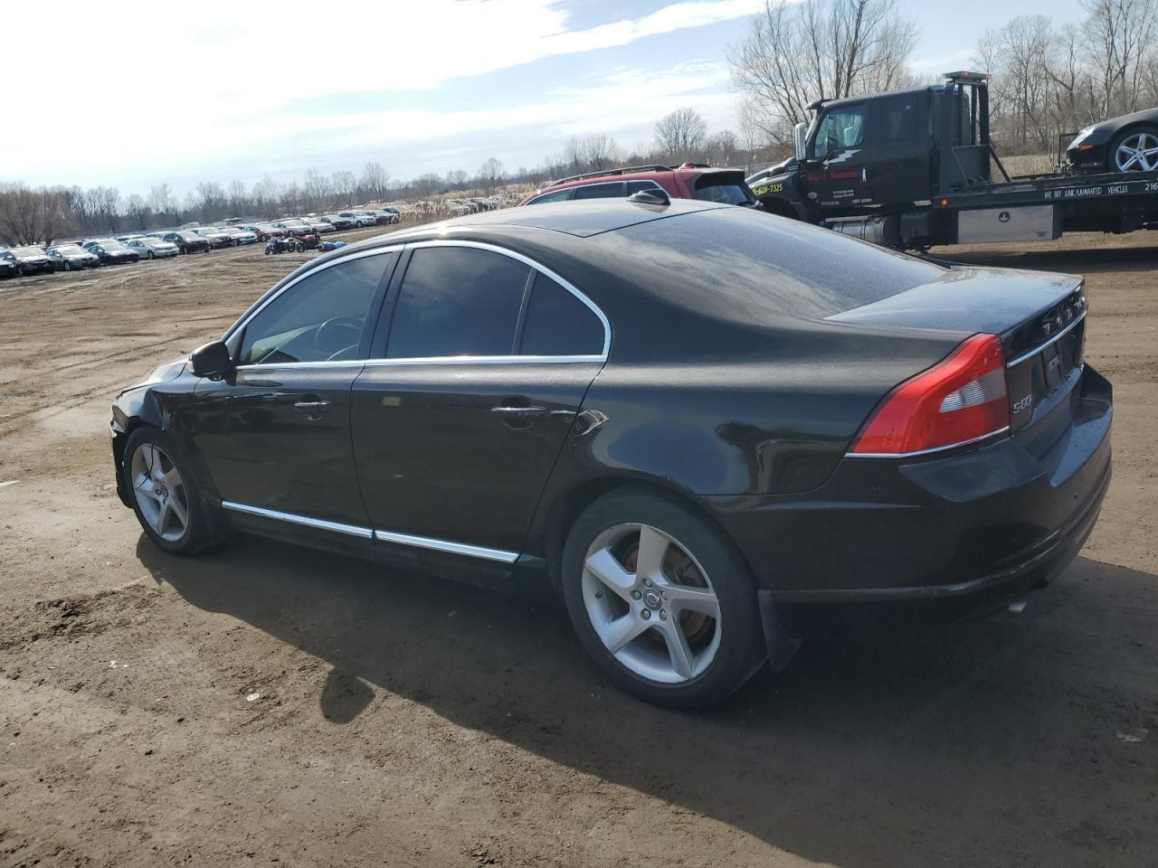 2010 Volvo S80 VIN YV1992AH2A1123950 Copart auction photo, front end damage thumbnail 2