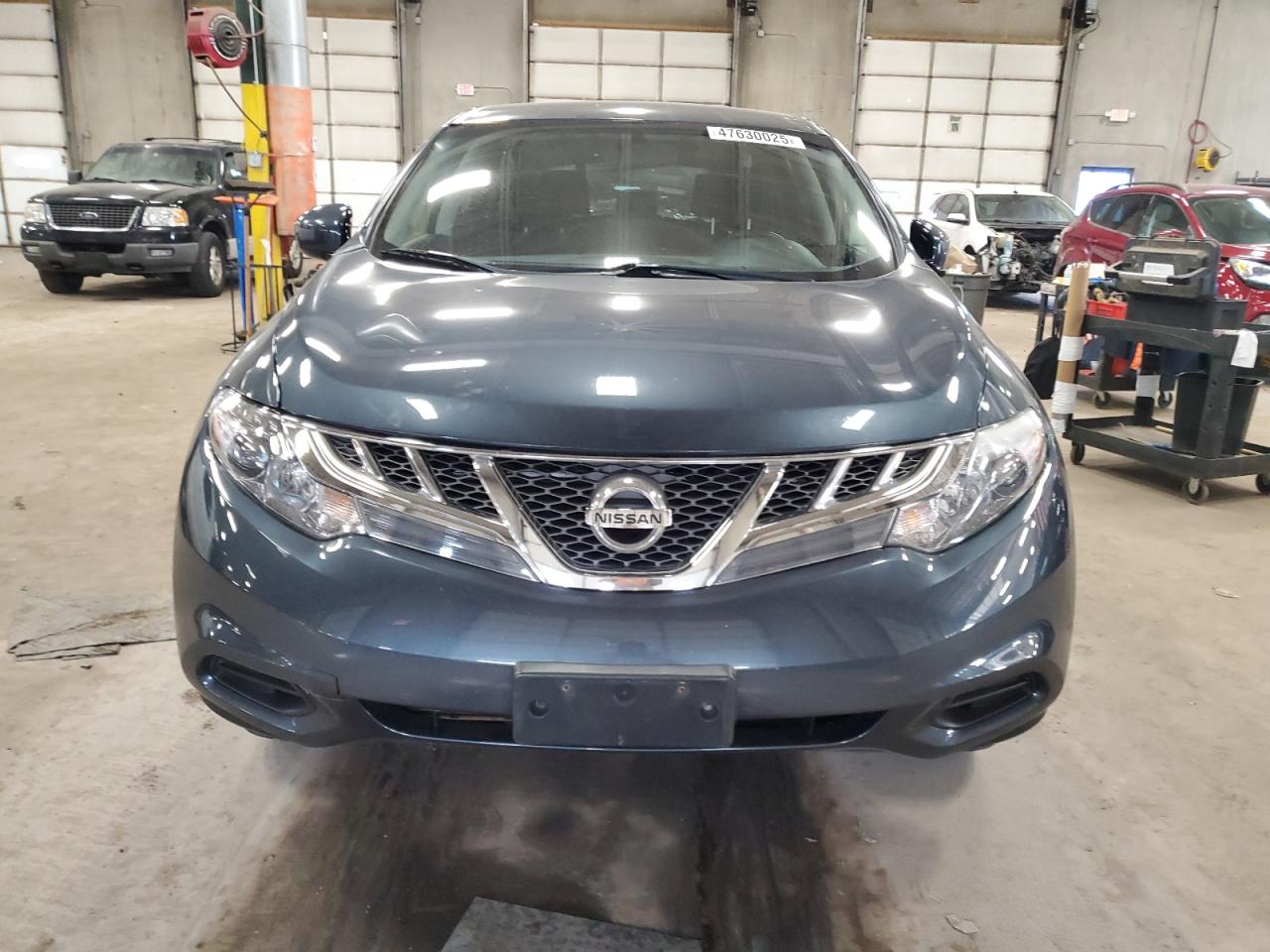 2014 Nissan Murano VIN JN8AZ1MW9EW522200 Copart auction photo, rear end / undercarriage damage thumbnail 5