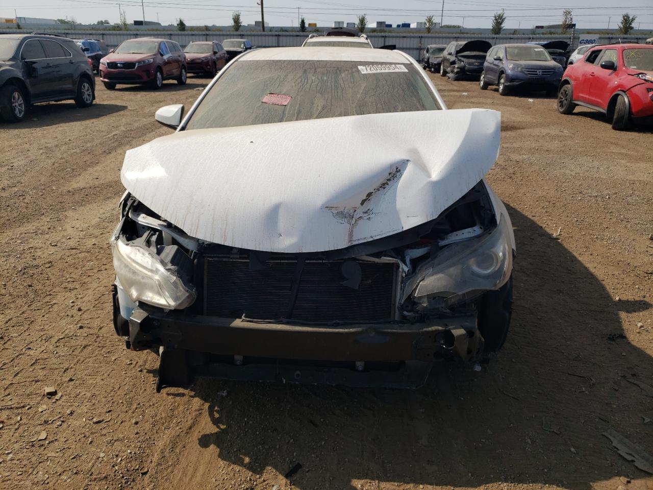 2017 Toyota Camry VIN 4T1BF1FK8HU646201 Copart auction photo, front end damage thumbnail 5