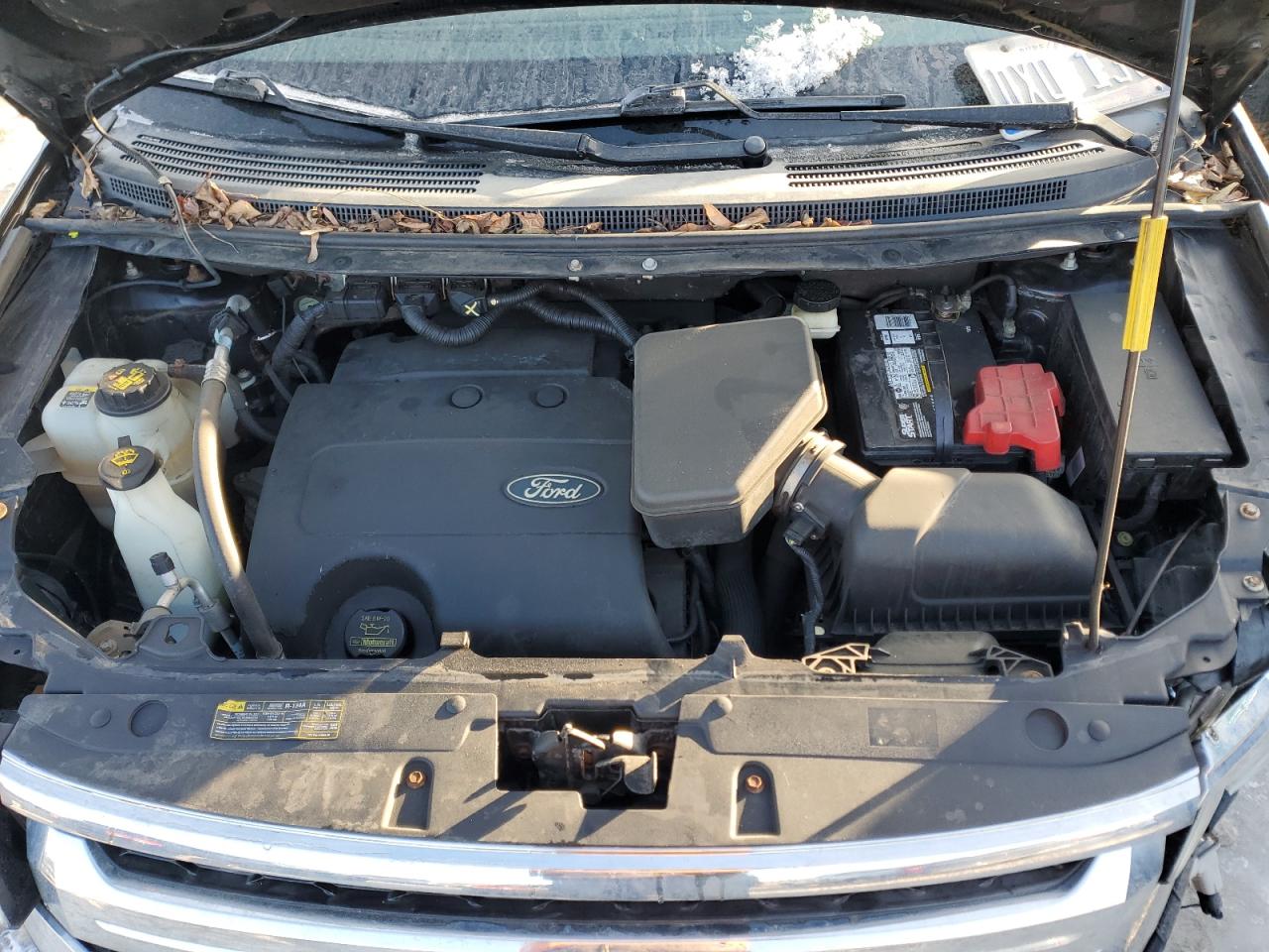 2013 Ford Edge VIN 2FMDK3JC9DBE07028 Copart auction photo, front end damage thumbnail 12