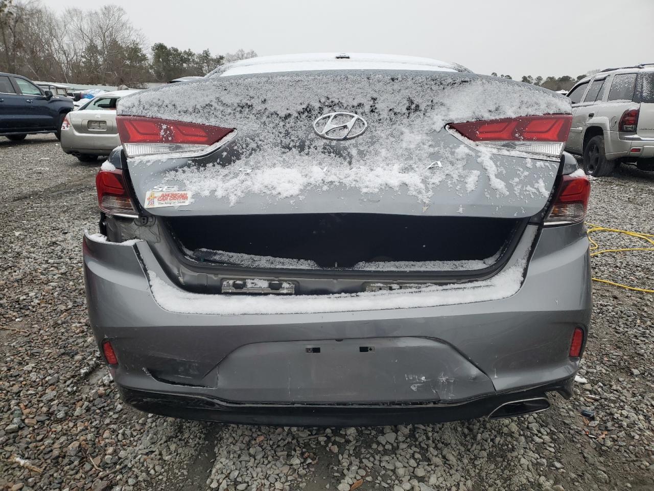 2018 Hyundai Sonata VIN 5NPE24AF0JH610964 Copart auction photo, rear end damage thumbnail 6