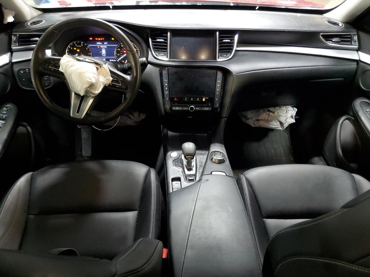 2021 Infiniti QX50 VIN 3PCAJ5BB9MF122795 Copart auction photo, front end damage thumbnail 8