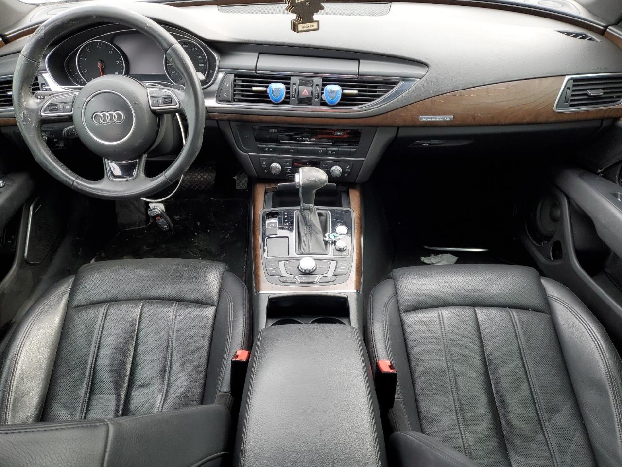 2014 Audi A7 VIN WAU2GAFC8EN035629 Copart auction photo, side damage thumbnail 8