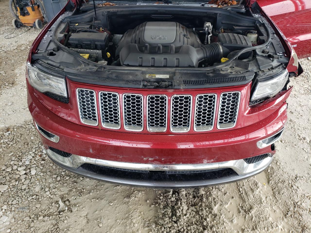 2014 Jeep Grand Cherokee VIN 1C4RJFJT3EC280227 Copart auction photo, front end / minor dent/scratches damage thumbnail 12