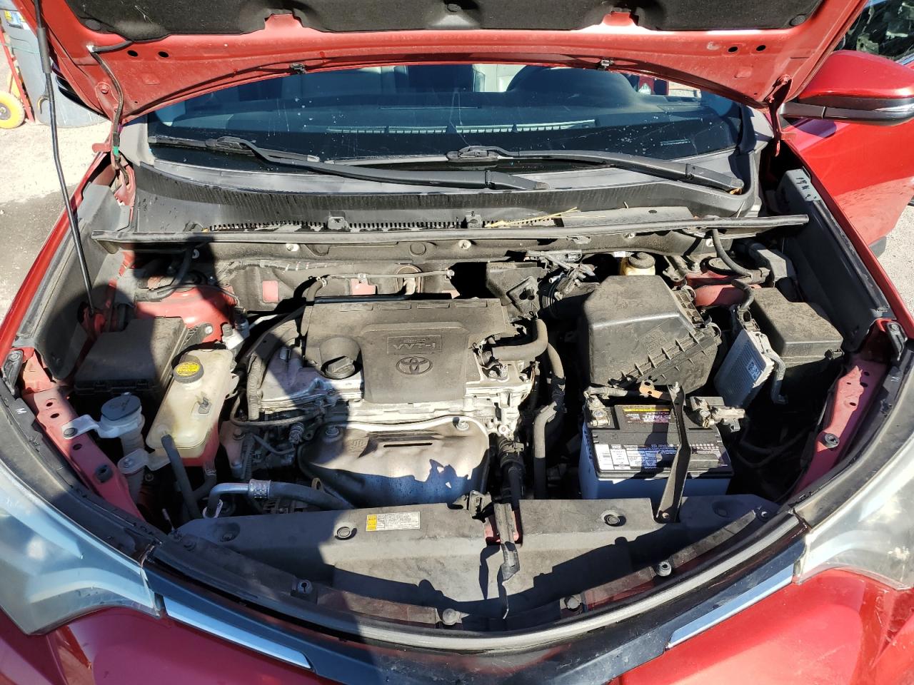 2016 Toyota RAV 4 VIN 2T3YFREV6GW259818 Copart auction photo, rear end damage thumbnail 12