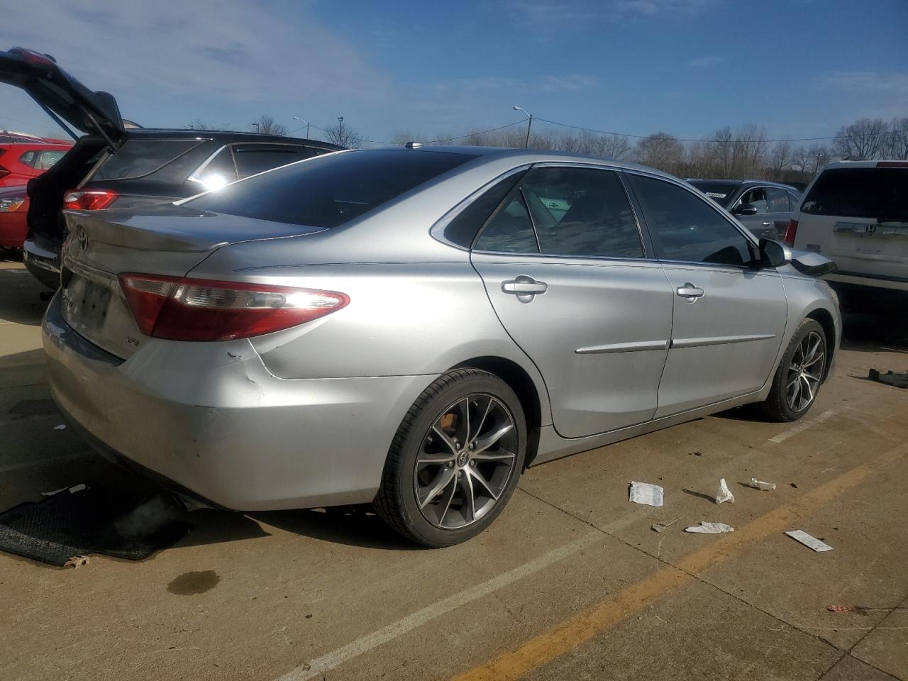 2017 Toyota Camry VIN 4T1BF1FK7HU356533 Copart auction photo, front end damage thumbnail 3