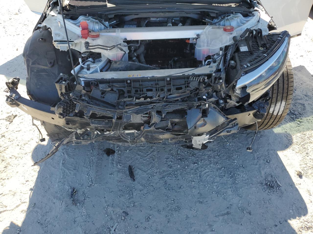 2022 Mercedes-Benz EQS VIN W1KCG2DB1NA013640 Copart auction photo, front end damage thumbnail 11