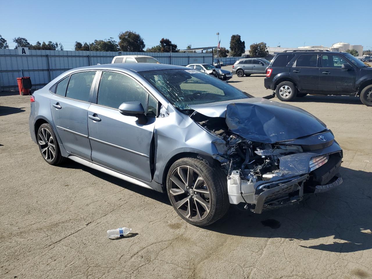 2022 Toyota Corolla VIN JTDS4MCE5N3506277 Copart auction photo, front end damage thumbnail 4