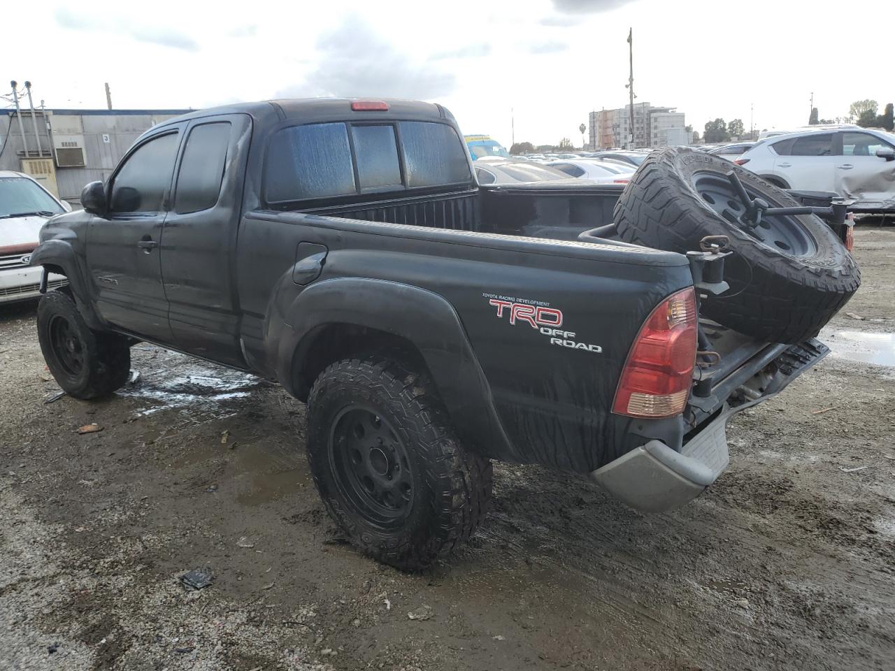 2006 Toyota Tacoma VIN 5TETU62N46Z171923 Copart auction photo, rear end / front end damage thumbnail 2