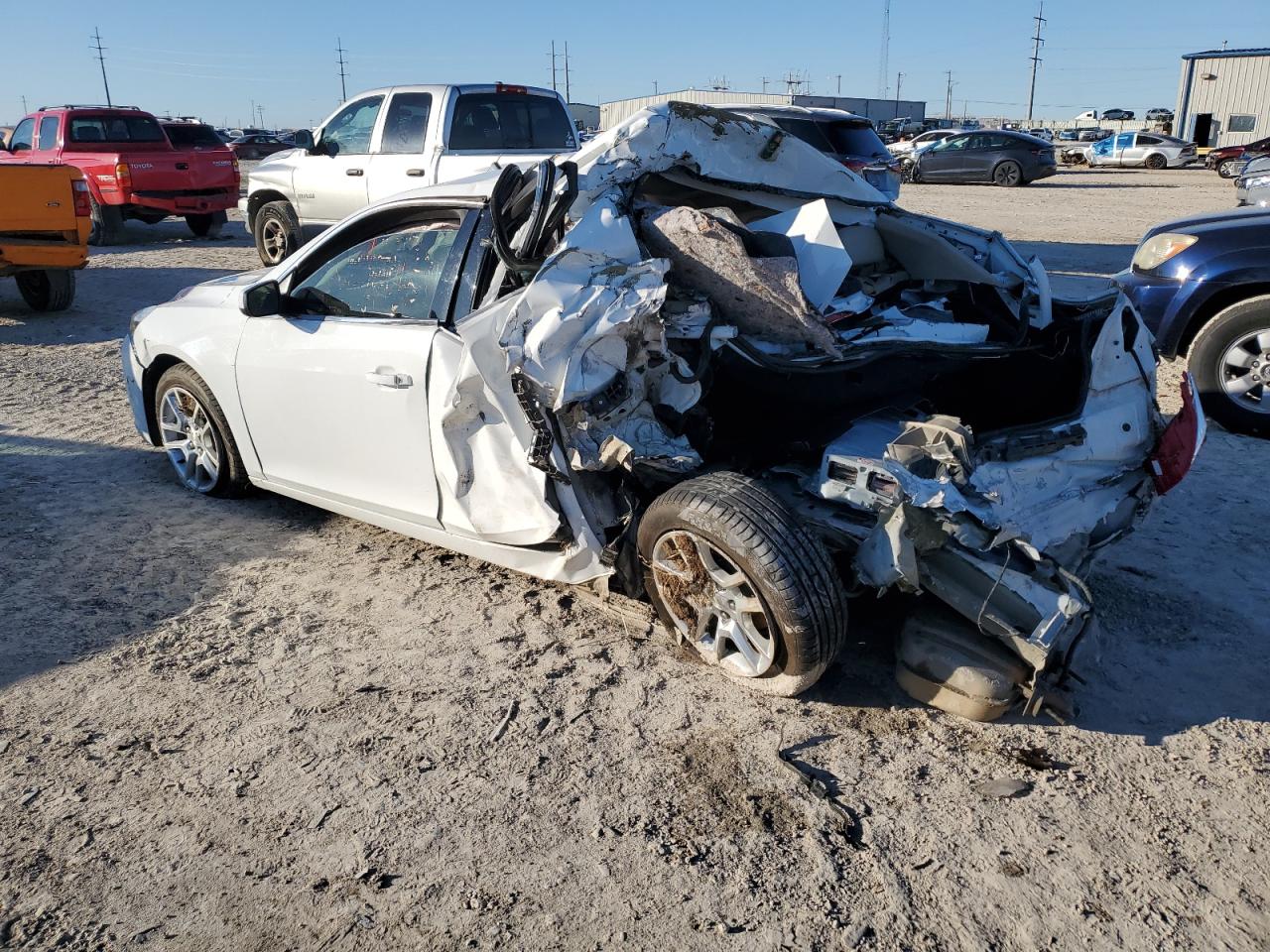 2013 Chevrolet Malibu VIN 1G11D5RR5DF109766 Copart auction photo, all over damage thumbnail 2
