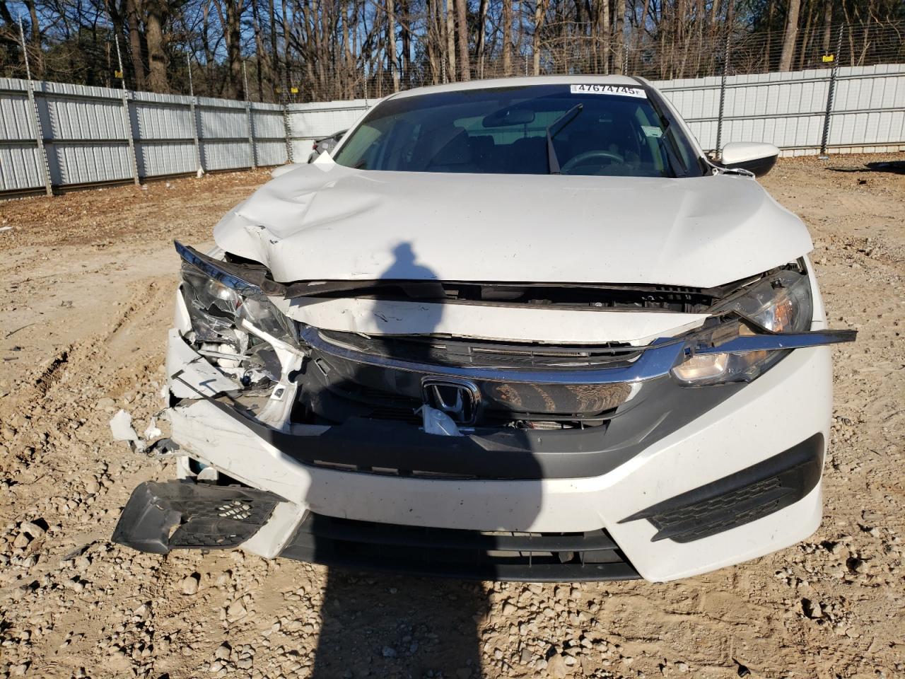 2016 Honda Civic VIN 19XFC2F73GE028670 Copart auction photo, front end damage thumbnail 5