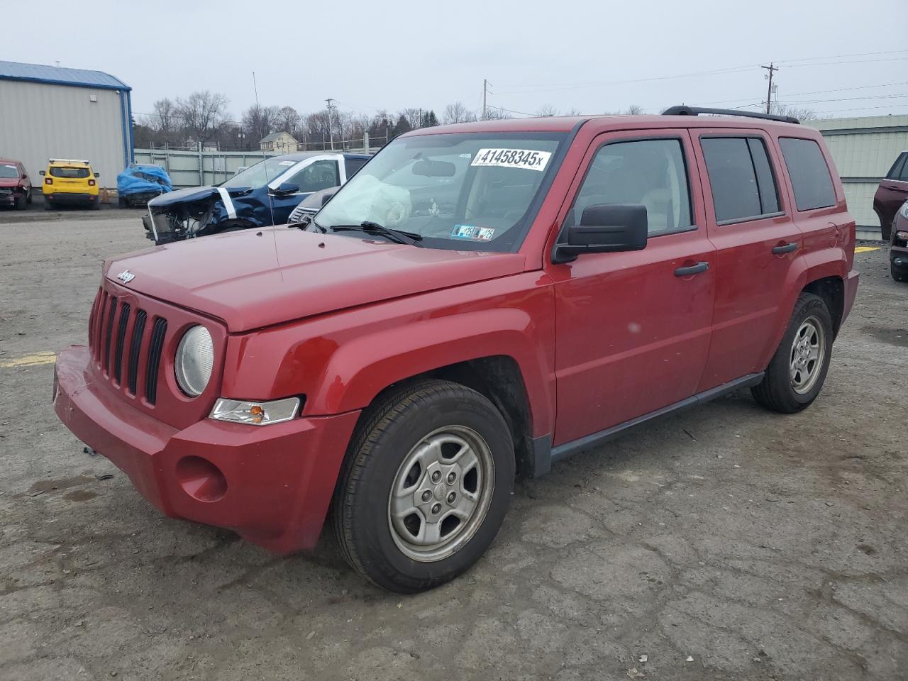 2009 Jeep Liberty (Patriot) VIN 1J4FT28A39D154793