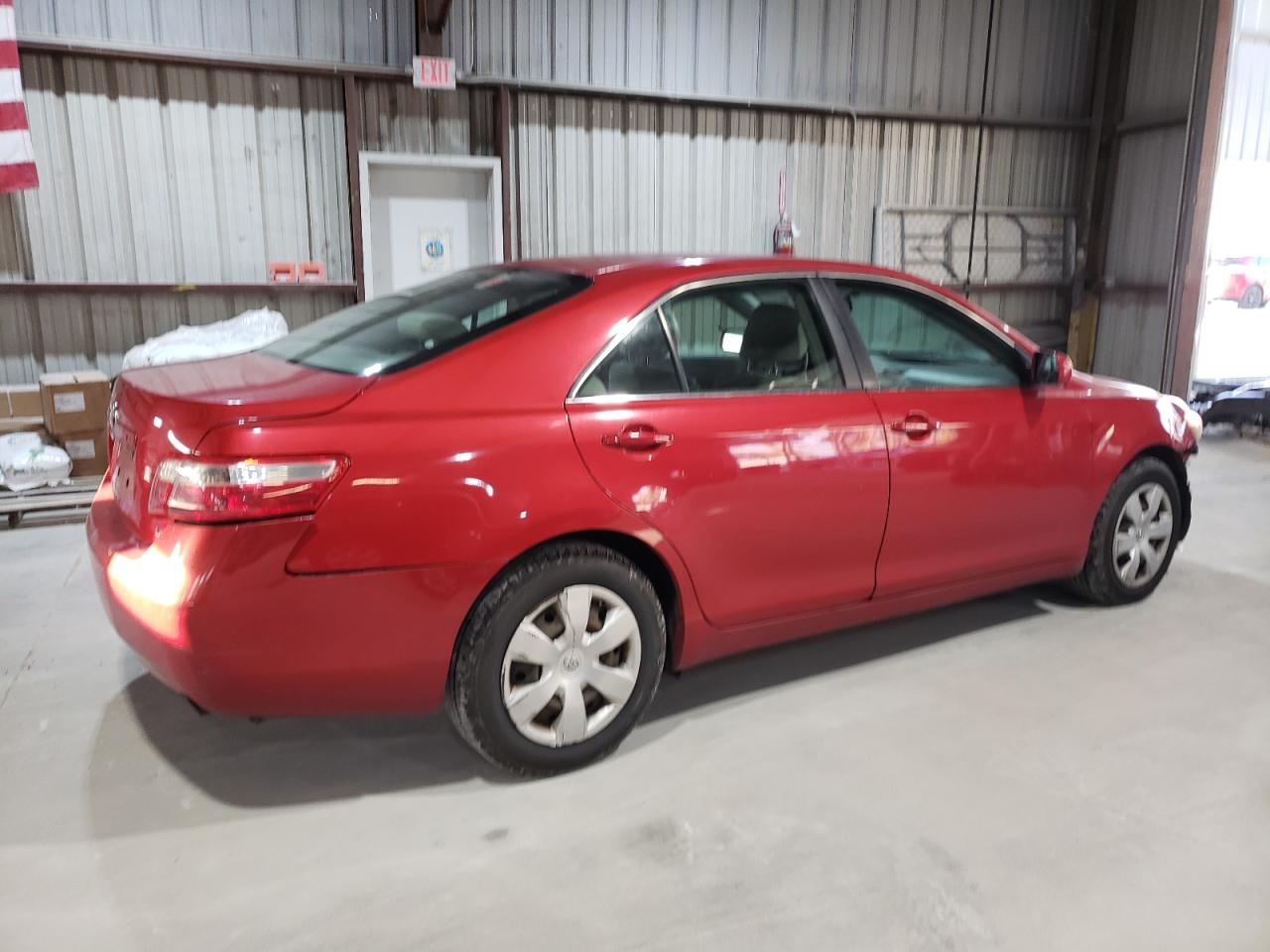 2007 Toyota Camry VIN 4T1BE46KX7U181391 Copart auction photo, front end / rear end damage thumbnail 3