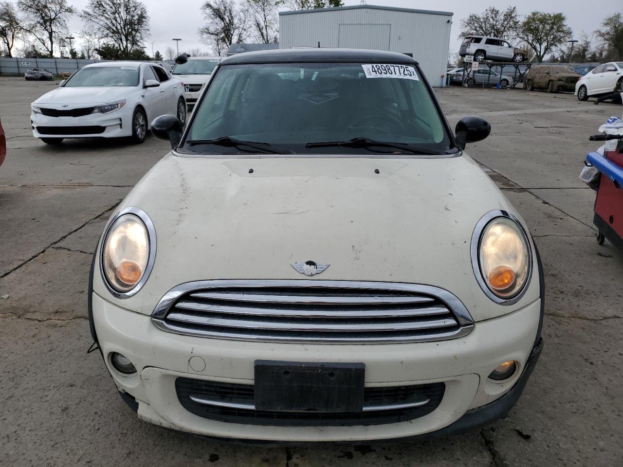 2011 MINI Cooper VIN WMWSU3C59BT251152 Copart auction photo, mechanical damage thumbnail 5