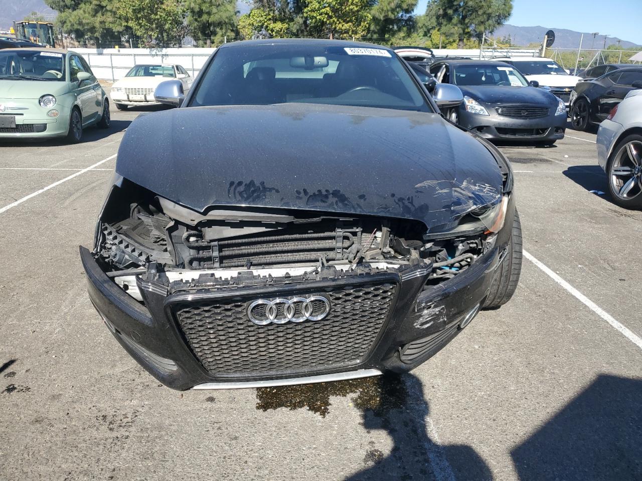 2009 Audi RS5 VIN WAURV78T49A035449 Copart auction photo, front end damage thumbnail 5