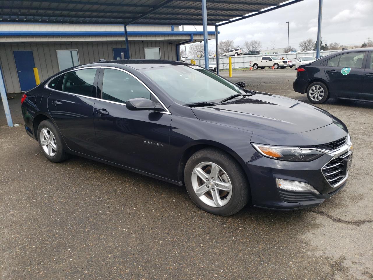 2023 Chevrolet Malibu VIN 1G1ZD5STXPF170768 Copart auction photo, undercarriage / side damage thumbnail 4