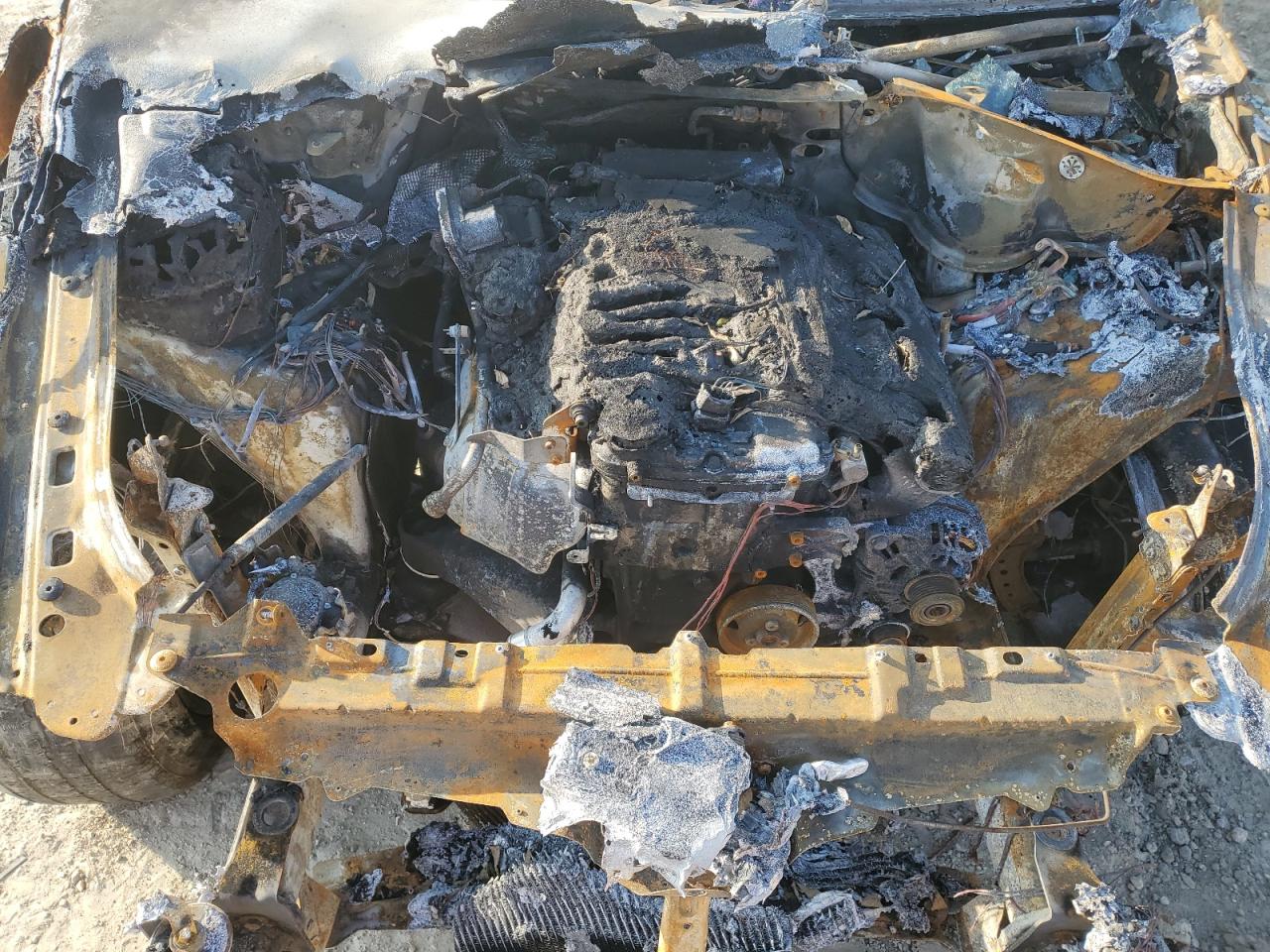 2005 Volkswagen Touareg VIN WVGBG77L25D017312 Copart auction photo, burn / burn - interior damage thumbnail 12