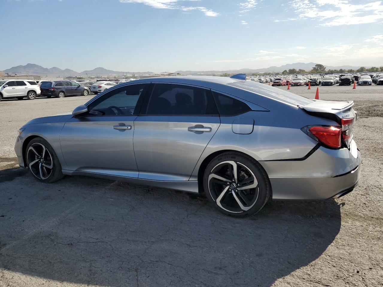 2018 Honda Accord VIN 1HGCV1F39JA266894 Copart auction photo, rear end damage thumbnail 2