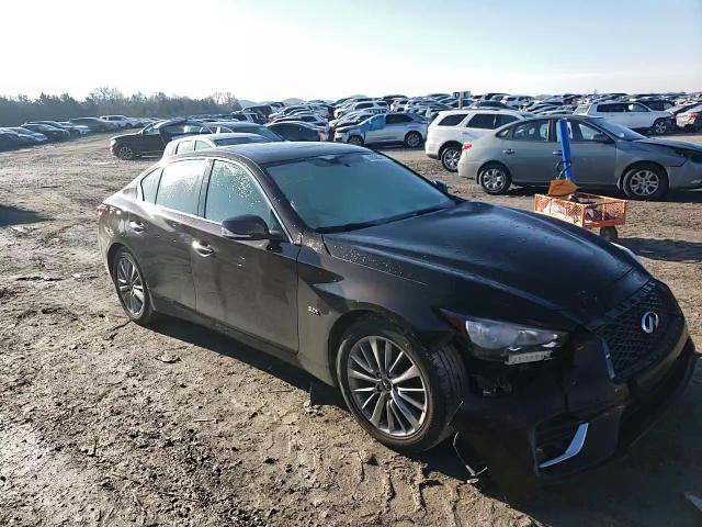 2018 Infiniti Q50 VIN JN1EV7APXJM357680 Copart auction photo, front end damage thumbnail 11