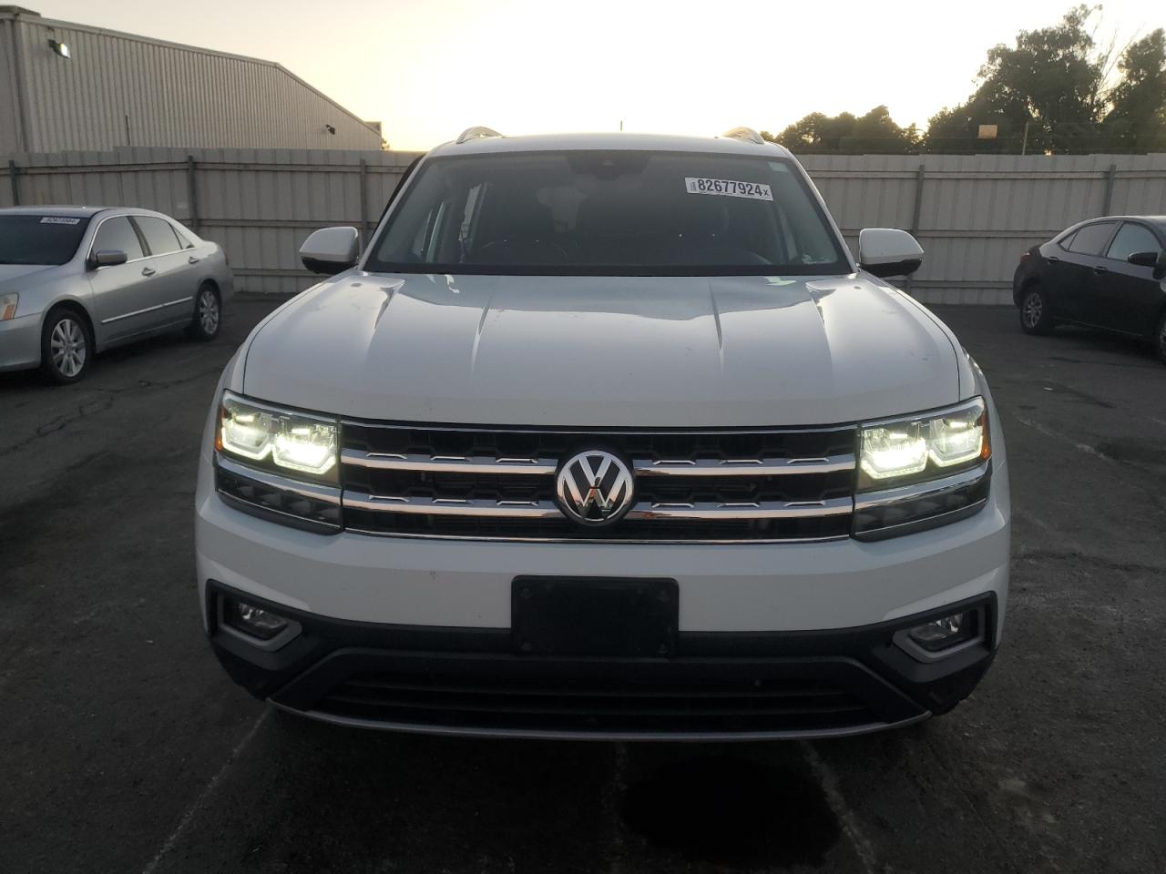 2019 Volkswagen Atlas VIN 1V2NR2CA9KC546145 Copart auction photo, undercarriage / side damage thumbnail 5