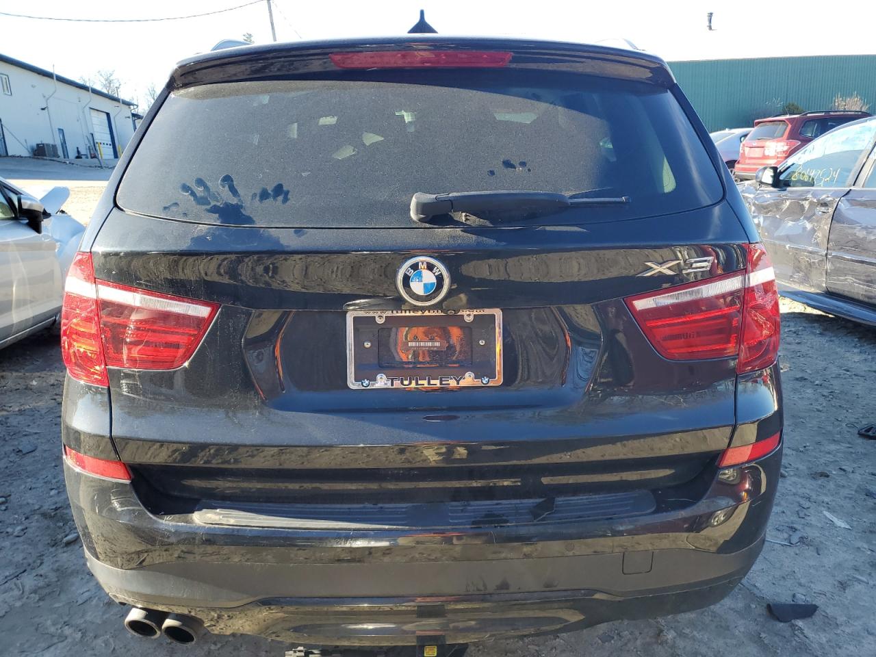 2017 BMW X3 VIN 5UXWX7C57H0U40488 Copart auction photo, front end / minor dent/scratches damage thumbnail 6
