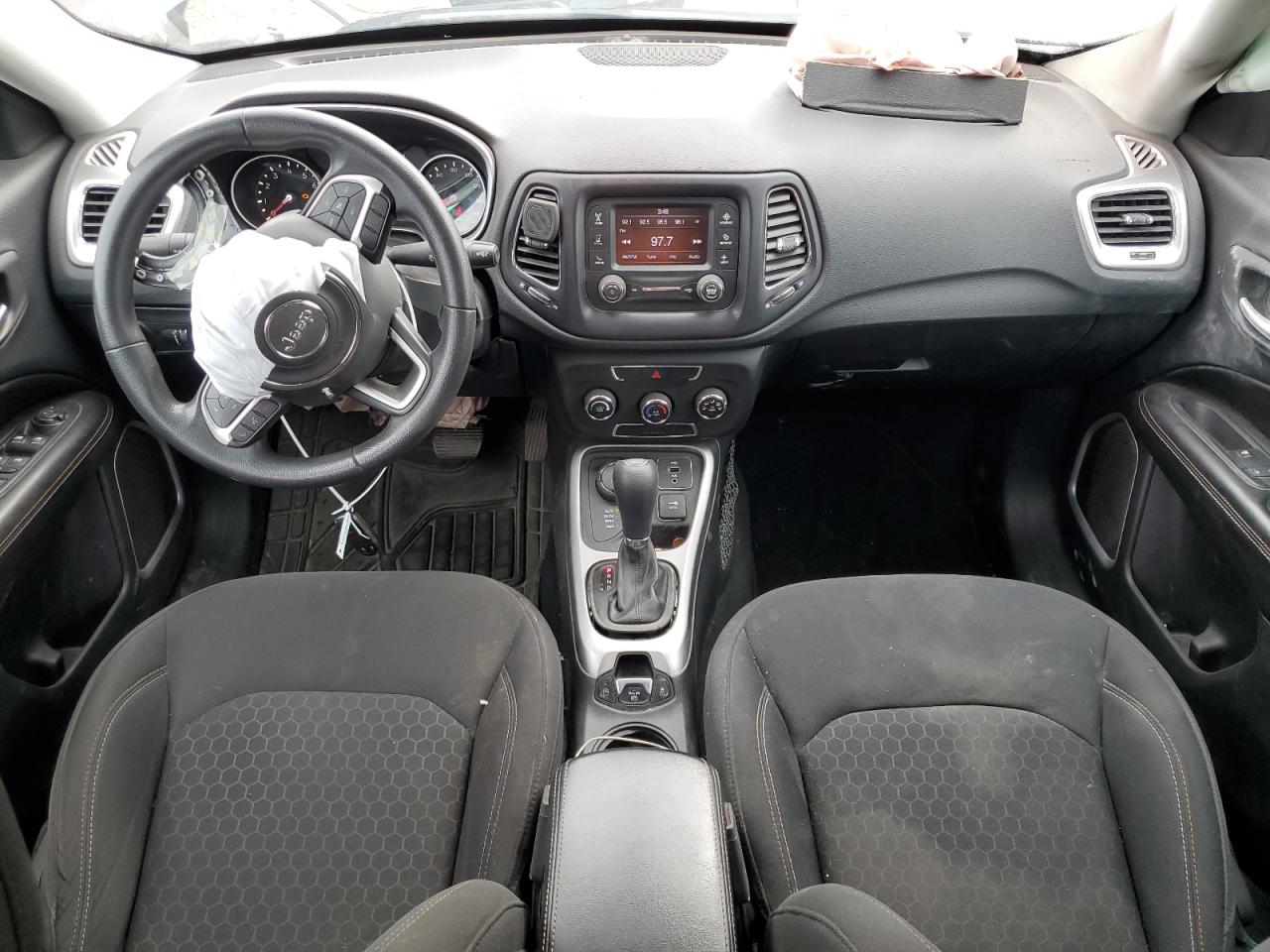 2018 Jeep Compass VIN 3C4NJDAB4JT231918 Copart auction photo, front end damage thumbnail 8